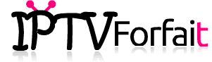 abonnement IPTV logo iptvforfait noir
